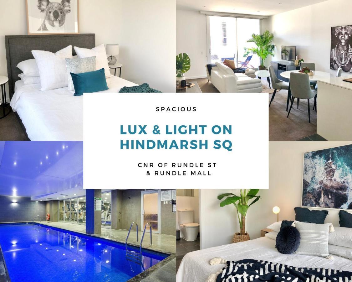 Lux 2Br Apt On Hindmarsh Sq-Pool-Gym-Sauna-Parking 애들레이드 외부 사진